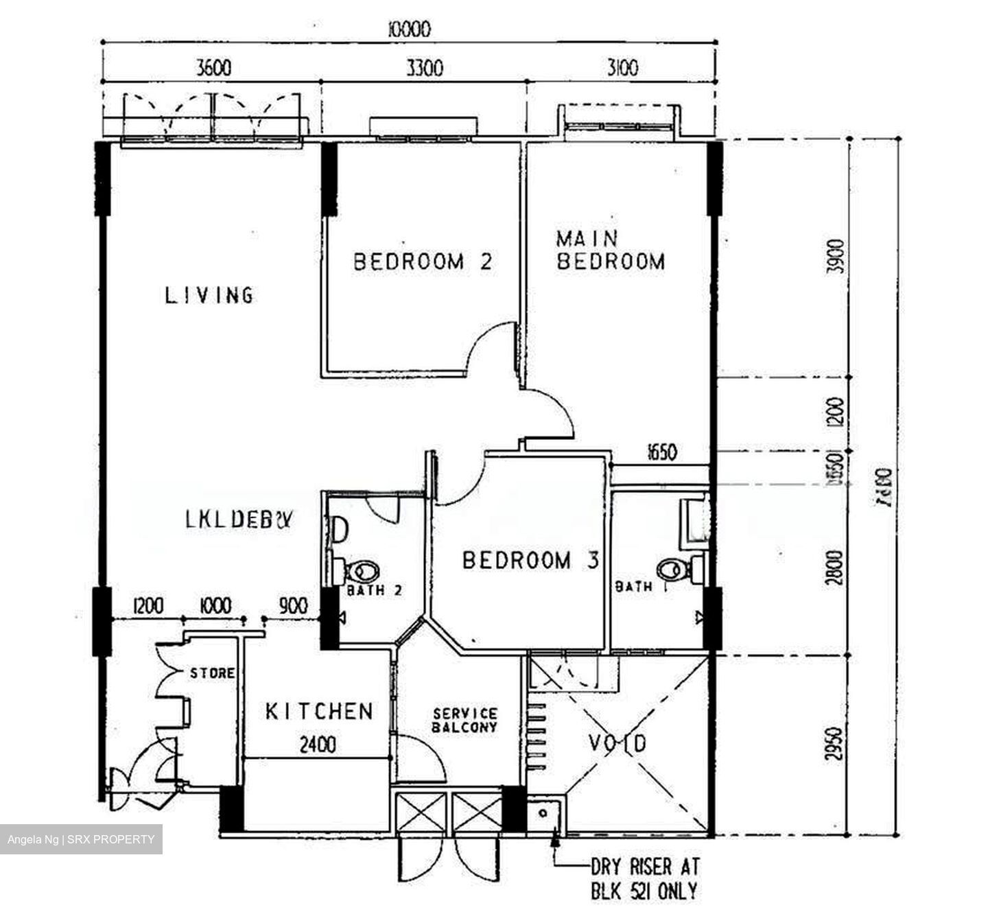 Blk 524 Fragrant Woods (Woodlands), HDB 4 Rooms #635474761